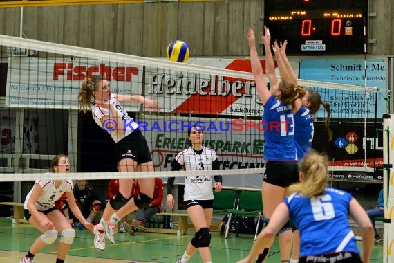 Volleyball Damen 3. Liga Süd SV Sinsheim gegen TSV Schmiden 18.02.2017 (© Siegfried)